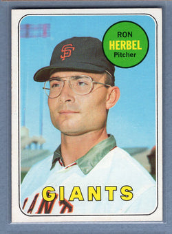 1969 Topps #251 Ron Herbel (b) EX-MT  GOWABB