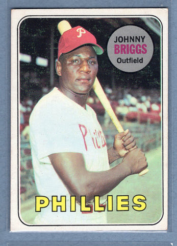 1969 Topps #73 Johnny Briggs (c) EX  GO577