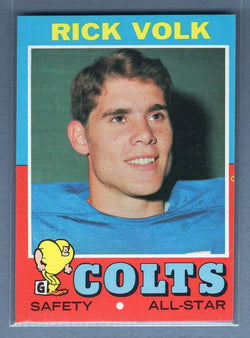 1971 Topps #32 Rick Volk NM   GO146