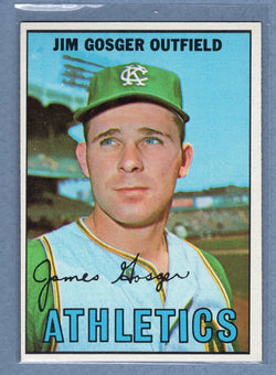 1967 Topps #17 Jim Gosger EX-MT  GO308
