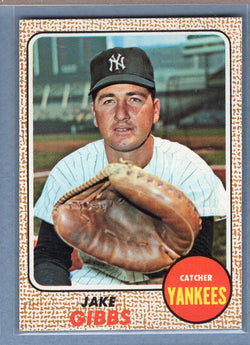 1968 Topps #89 Jake Gibbs (a)EX-MT  GO507