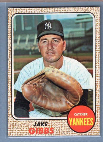 1968 Topps #89 Jake Gibbs (a)EX-MT  GO507