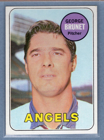 1969 Topps #645 George Brunet(c) EX-MT  GO850
