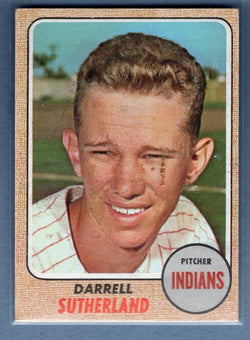1968 Topps 551 Darrell Sutherland VG-EX SET BREAK