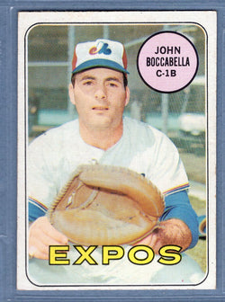 1969 Topps #466 John Boccabella EX  GO661