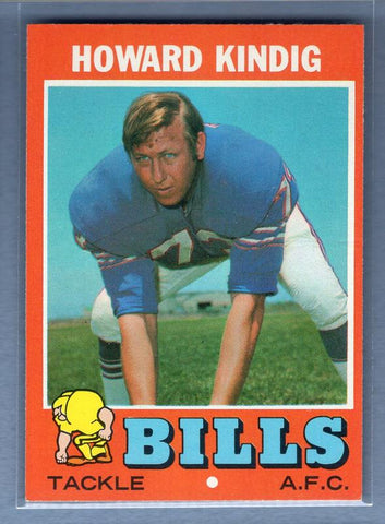 1971 Topps #33 Howard Kindig NM   GO146