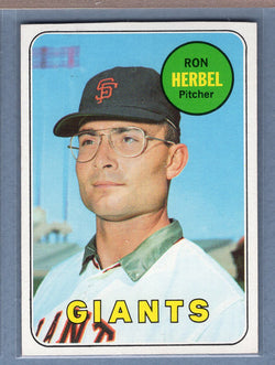 1969 Topps #251 Ron Herbel (d) EX-MT  GOWABB