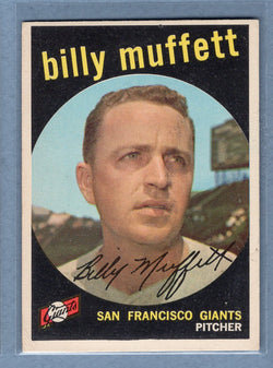 1959 Topps #241 Billy Muffett (a) VG-EX  GO186