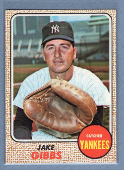 1968 Topps #89 Jake Gibbs (b)VG-EX  GO507