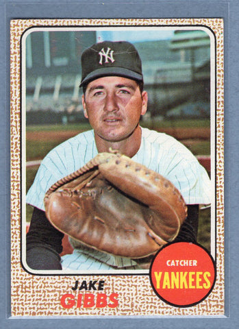 1968 Topps #89 Jake Gibbs (b)VG-EX  GO507