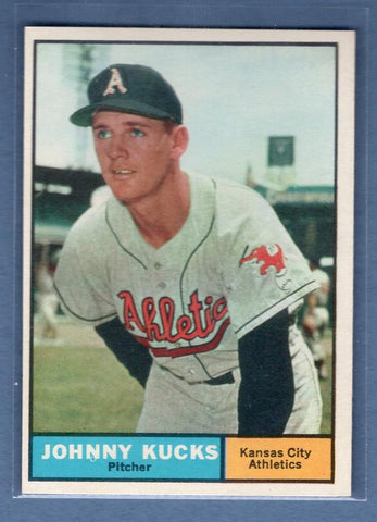1961 Topps #94 Johnny Kucks(1) NM GO220