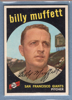 1959 Topps #241 Billy Muffett (b) EX-MT  GO186
