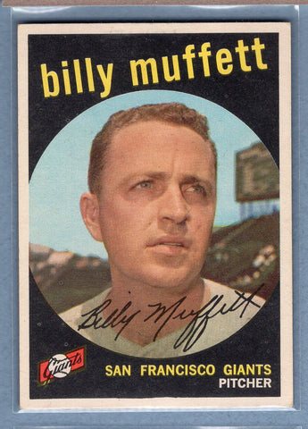 1959 Topps #241 Billy Muffett (b) EX-MT  GO186