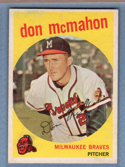 1959 Topps #3 Don McMahon EX-MT  GO42
