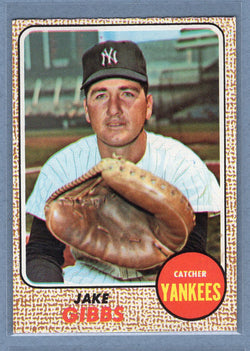 1968 Topps #89 Jake Gibbs (c)EX-MT  GO507