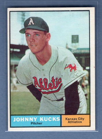 1961 Topps #94 Johnny Kucks(2) NM GO220