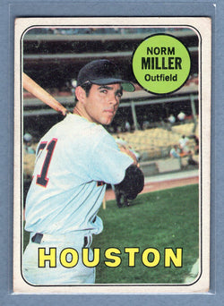 1969 Topps #76 Norm Miller  VG-EX  GO577