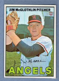1967 Topps #19 Jim McGlothlin EX-MT  GO308