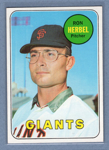 1969 Topps #251 Ron Herbel (f) EX-MT  GOWABB