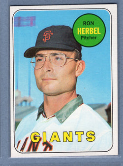 1969 Topps #251 Ron Herbel (g) EX-MT  GOWABB
