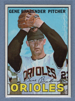 1967 Topps #22 Gene Brabender EX-MT  GO308