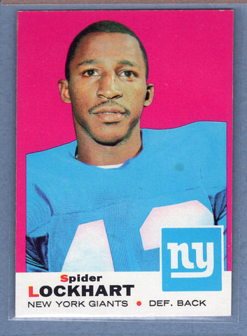 1969 Topps #37 Spider Lockhart EX-MT  GO154
