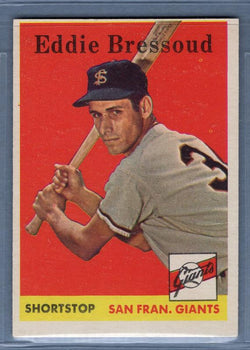 1958 Topps #263 Eddie Bressoud EX  GO149
