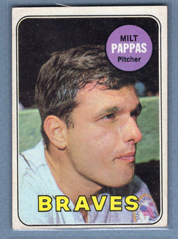 1969 Topps #79 Milt Pappas (b) VG-EX  GO577