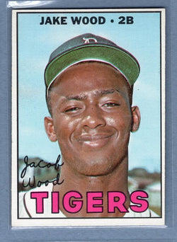 1967 Topps #394 Jake Wood EX-MT  GO523