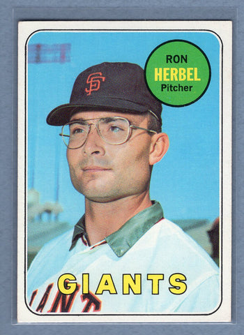 1969 Topps #251 Ron Herbel (h) EX-MT  GOWABB