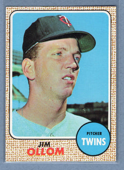 1968 Topps #91 Jim Ollom (b)EX-MT  GO507