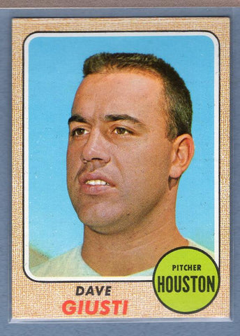 1968 Topps #182 Dave Giusti (b) EX-MT  GO339