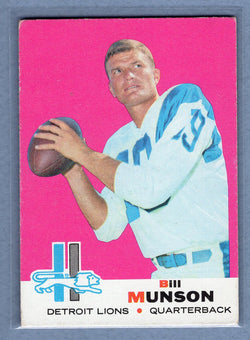1969 Topps #11 Bill Munson EX         GO103
