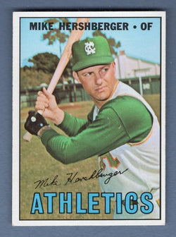 1967 Topps #323 Mike Hershberger EX-MT  GO111