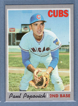 1970 Topps #258 Paul Popovich   EX-MT  GO750