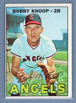 1967 Topps #175 Bobby Knoop EX   GO415