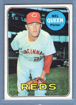 1969 Topps #81 Mel Queen (c) EX  GO577