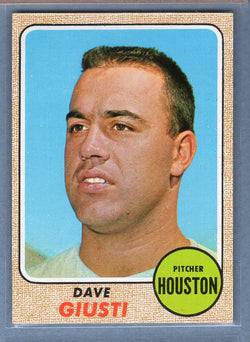 1968 Topps #182 Dave Giusti EX-MT  GO545