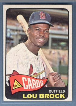 1965 Topps #540 Lou Brock SP EX  (WAGR65)