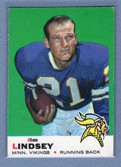1969 Topps #13 Jim Lindsey EX        GO103