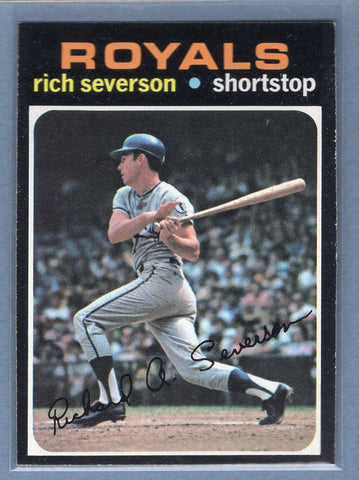 1971 Topps #103 Rich Severson  (c) EX-MT  GO775