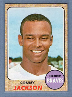 1968 Topps #187 Sonny Jackson (a) EX-MT  GO339