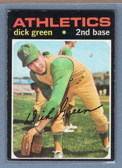 1971 Topps #258 Dick Green (a) EX  GO950