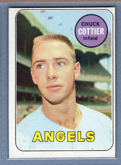 1969 Topps #252 Chuck Cottier (c) EX-MT  GOWABB
