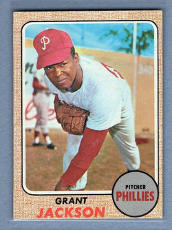 1968 Topps #512 Grant Jackson EX  GO588