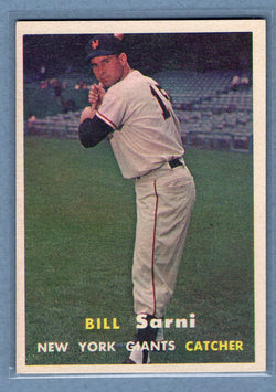 1957 Topps #86 Bill Sarni EX-MT  GO150