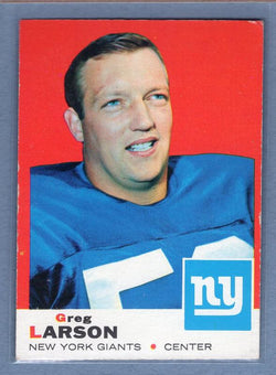 1969 Topps #106 Greg Larson EX  GO250