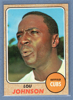 1968 Topps #184 Lou Johnson EX-MT  GO545