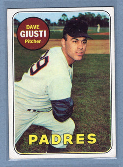 1969 Topps #98 Dave Giusti (b) VG-EX  GO501