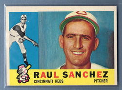 1960 Topps # 311 Raul Sanchez EX-MT High Grade Set Break